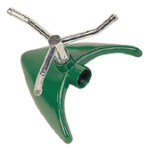 真鍮製3アームスプリンクラー（亜鉛製三角ベース付き）W-4060