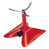 真鍮製3アームスプリンクラー（粉体塗装鋼板ベース付き）W-4030