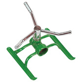 真鍮製3アームスプリンクラー（亜鉛メッキ） 