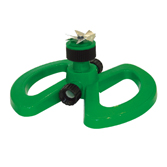 プラスチックベース付きアルミファンスプリンクラー W-4106