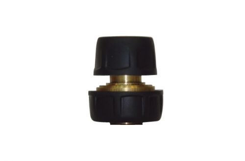 3/4" Messingschlauch-Reparaturanschluss mit Gummischutz BW-C318R