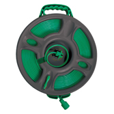 Flat Hose With Plastic Male & Female Connector, Hose Reel