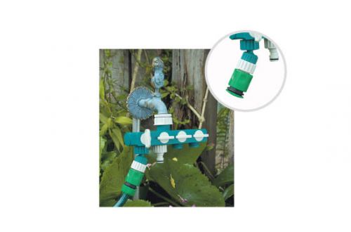 Conector de manguera de 4 vías