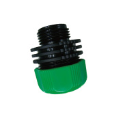 5/8" - 3/4" プラスチック メス リペア コネクター W-3400A