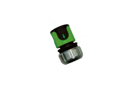 Conector de manguera de 3/4" con tuerca de metal y tacto suave W-3180SN