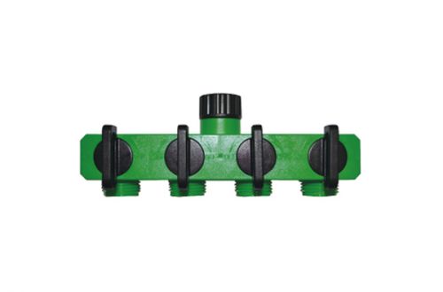 Conector de manguera de 4 vías