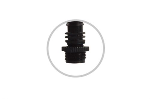 1/2" 14 Grad Vollkreissprinkler aus Kunststoff SW-P0221