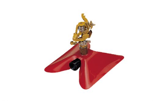 Rociador pulsante de zinc con base de chapa de acero con recubrimiento en polvo W-4041
