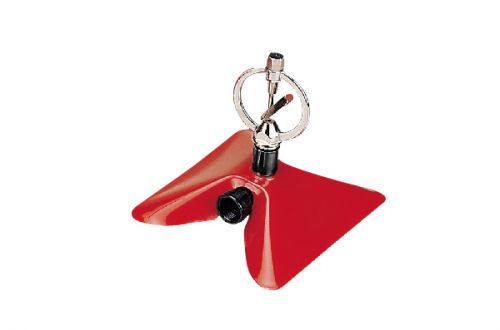 Rociador pulsante de metal con base de chapa de acero con recubrimiento en polvo W-4042