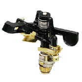 Aspersor Pulsante de Zinc de 1/2" (Estilo Grande) SW-P0132