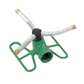 Aluminum 3-Arm Sprinkler With Zinc Base W-4191